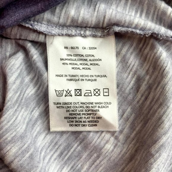 Anthropologie Postmark Butterfly & Flower Purple Tee - M - Picture 8 of 9